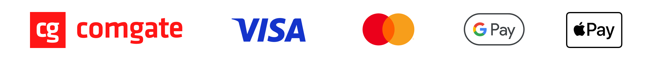 Comgate, VISA, Mastercard